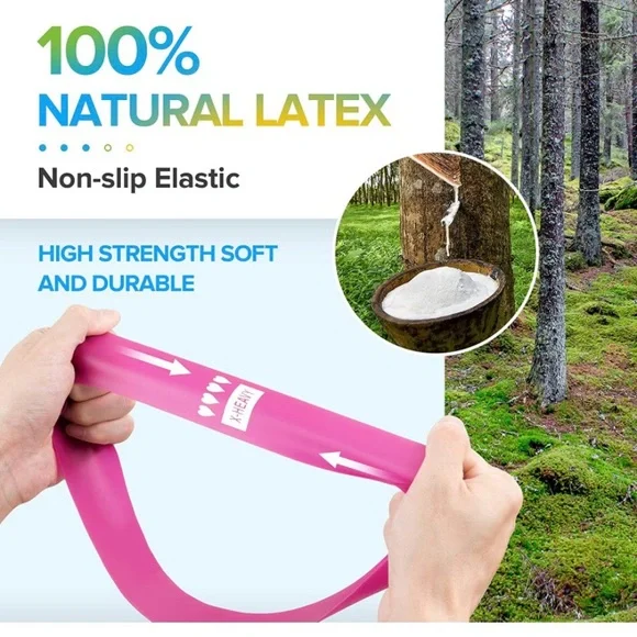 Portzon Resistance Loop Exercise Bands - Picture 3 of 8